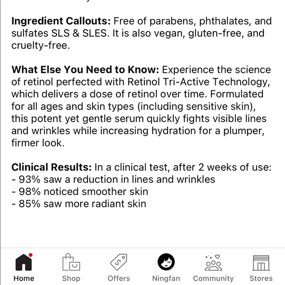 BRAND NEW Murad Retinol Youth Renewal Serum 5ml / 0.17 fl oz Sample - Picture 7 of 7